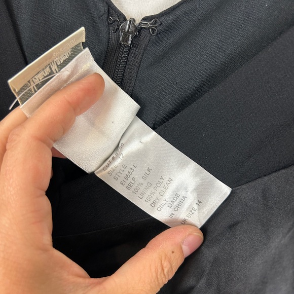 TADASHI Vintage 100% Silk Maxi Dress Women's 10/12‎ Evening Gown Party Event - Picture 2 of 5